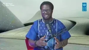 Diolu Tobechukwu Prosper, lincgreen co-founder at cop 29 climate hub